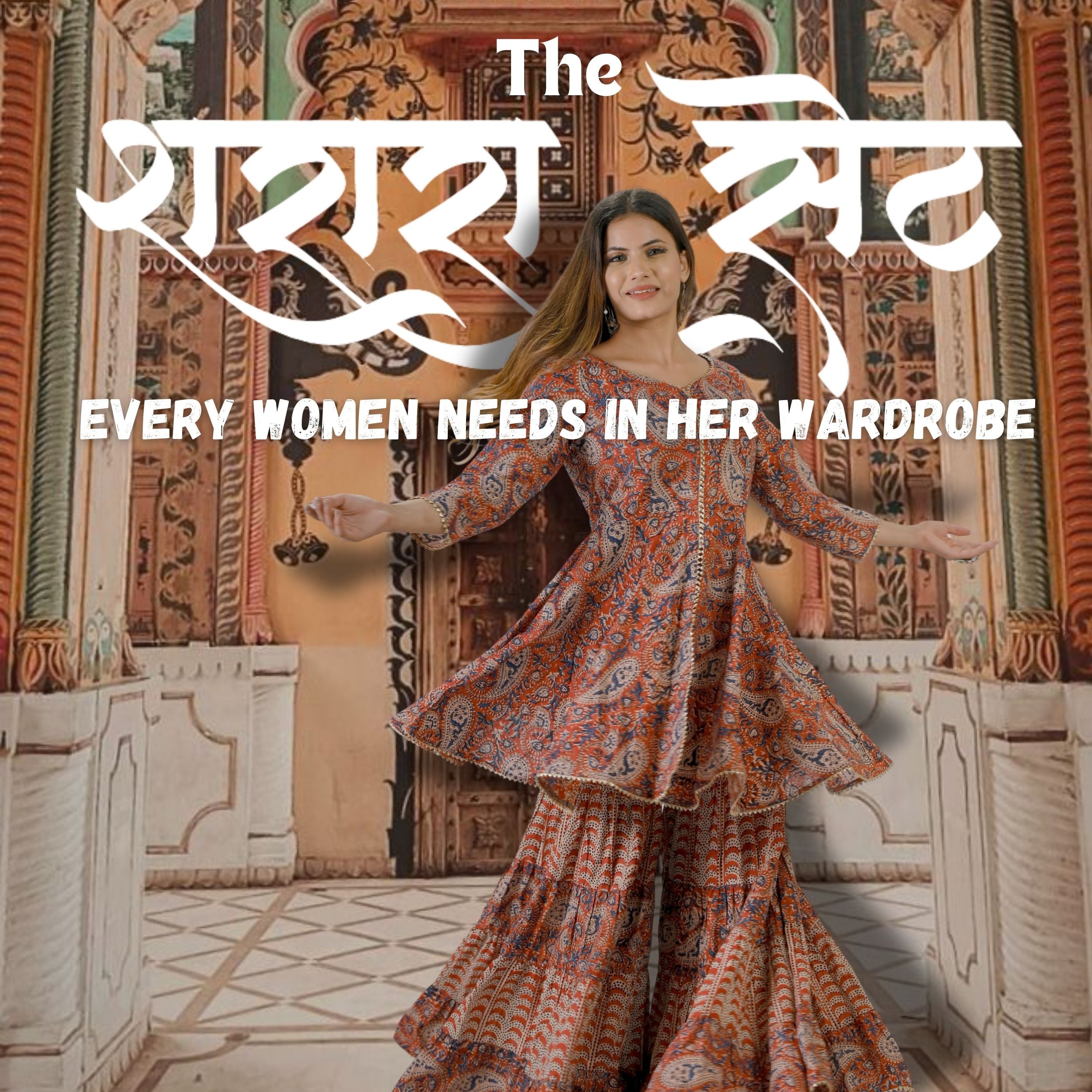 Sharara Sets: The Trending Ethnic Staple Every Woman Needs in Her Wardrobe